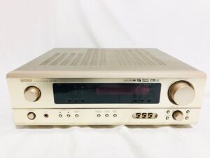 DENON パワーアンプ AVC-1580 通電確認 サラウンド方式 音響機器