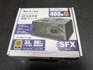 玄人志向 80Plus Gold 400W SFX電源 KRPW-SX400W/90+