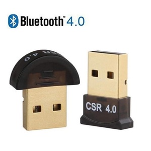 Bluetooth V4.0 USBアダプタEDR/LE ブルートゥース V4.0 ドングル無線送信器Windows10/8/7/Vista対応（Mac非対応）半円