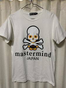 激レア A BATHING APE x mastermind JAPAN SKULL x BABY MILO Tee アベイシングエイプ×マスターマインド コラボ Tシャツ サイズM