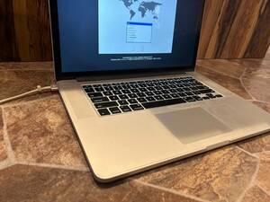 (^^♪ 動作確認済　Apple MacBook Pro A1398 Core i7-4770HQ 2.2GHz SSD1TB ノート ジャンク