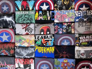  USA古着卸 MARVEL 半袖 Tシャツ 29枚 セット まとめ売り 1円スタート 卸売り アメリカ古着 マーベル アベンジャーズ キャプテンアメリカ