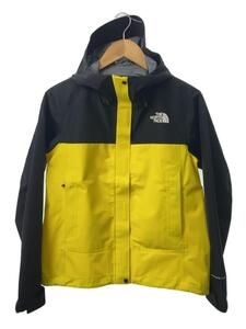 THE NORTH FACE◆FL DRIZZLE JACKET_FLドリズルジャケット/M/ナイロン/YLW/ノースフェイス/イエロー/黄