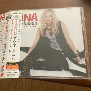 送料無料　ザ・ウェイ・アイ・アム　アナ・ジョンソン　ANA JOHNSSON / THE WAY I AM DVD付２枚組　中古CD 日本盤