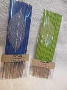 Aroma Therapy Stick MADE IN THAILAND タイ土産 JASMINE&OCEAN各1個 新品未使用未開封 コロナ禍緊張をほぐし気分転換にひと役かいます