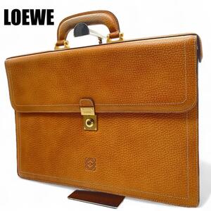 【美品】LOEWE ロエベ　ヴィンテージ　ビジネスバッグ　ブリーフケース