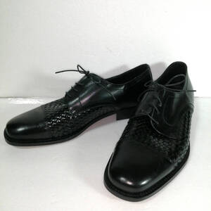 windsor shoes made in italy ストレートチップ　イントレチャート　編み込み　レースアップ　外羽根