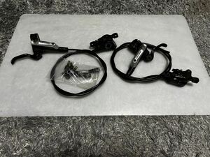 SHIMANO シマノ　DEORE XT ブレーキ　M615 前後セット　φ180 SM-RT79M 2枚　20mmアダプタ付　中古