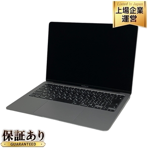 【充放電回数44回】Apple MacBook Air M1 2020 ノートパソコン 8GB SSD 256GB Big Sur 中古 M8996806