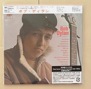 BOB DYLAN Bob Dylan ボブ・ディラン (CD) 紙ジャケット