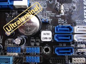 【ASRock】 H67DE用 UEFI BIOS ROM IC（L2.09B ・L2.09Y）