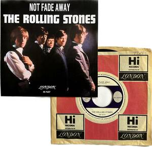 Rolling Stones Not Fade Away ローリング・ストーンズ　ノット・フェイド・アウェイ US盤 シングル　LONDON 9657 初期パープルレーベル