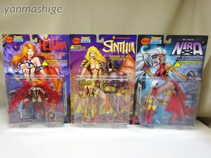 新品90s スカイボルト・トイズ 3人娘セット HELLNA ヘリーナ SINTHIA シンシア NIRA X ニラーX Skybolt TOYZ