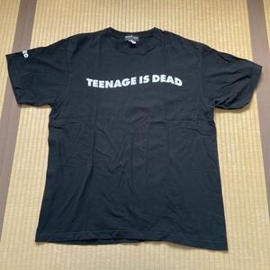 PEDRO Tシャツ TEENAGE IS DEAD アユニ・D オフィシャルTシャツ ペドロ バンドTシャツ BiSH ビッシュ 半袖Tシャツ pedro アユニd