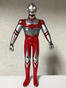 当時物 1990年 バンダイ 日本製 ウルトラ怪獣シリーズ ウルトラマンG ソフビ プラチナシャインアレンジ 円谷プロ レトロ 希少