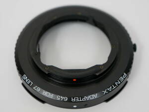 #7389 PENTAX ADAPTER 645 FOR 67 lens ペンタックス マウントアダプター 中判フィルムカメラ用