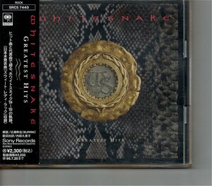 【送料無料】ホワイトスネイク /Whitesnake - Greatest Hits 【超音波洗浄/UV光照射/消磁/etc.】Geffen時代ベスト/John Sykes/Steve Vai