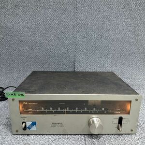 MYM5-296 激安 チューナー PIONEER TX-6300 STEREO TUNER パイオニア 通電OK 中古現状品 ※3回再出品で処分