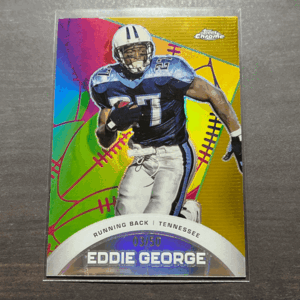 Eddie George Gold Refractor /50 Chrome All-Etch 2024 Topps Composite Football NFL