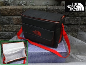 ★レアモデル！多用途！THE NORTH FACE/ノースフェイス/ソフトクーラーボックス(外寸34X25X18cm/約11L/外ポケット/折り畳み可能)美品