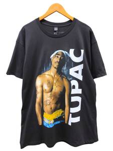 THREADS ON DEMAND (スレッドオンデマンド) 2PAC TUPAC アーティストTシャツ フォト S/S TEE XL ブラック メンズ/025