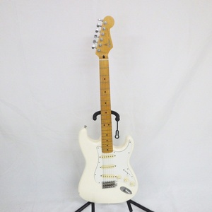 1円〜 フェンダー Fender Japan stratocaster エレキギター ソフトケース付き ギター ホワイト　323-2701019【O商品】