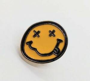 送料無料　ニルヴァーナ　NIRVANA　ピンブローチ　ピンズ　PINS　バッジ　バッヂ　アメリカン雑貨　スマアク