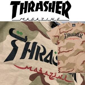 【 THRASHER 】CALLIGRAPHY S/S TEE Tシャツ スラッシャー M