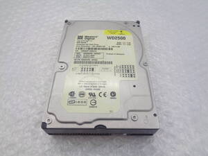 3.5型HDD WD WD2500 250GB IDE 中古動作品(H268)