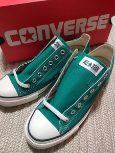 新品 未使用 CONVERSE ALL STAR OX グリーン 緑 29cm コンバース オールスター ロー オックスフォード リアクト スニーカー