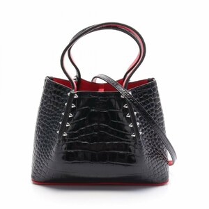 クリスチャンルブタン Cabarock mini ブランドオフ Christian Louboutin レザー ハンドバッグ レザー レディース