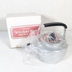 【状態良好】昭和レトロ Kitchen Ware キッチン ウエア やかん ケトル 3.0Ｌ アルミやかん