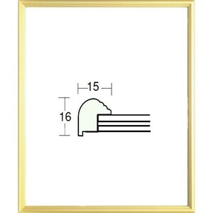 デッサン用額縁 木製フレーム 5004 太子サイズ ゴールド