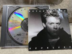 BRYAN ADAMS - RECKLESS 38XB-26 国内初版 日本盤 廃盤 レア盤