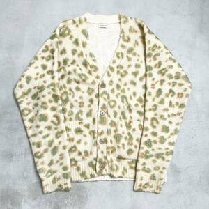 【22AW】DRIES VAN NOTEN ドリスヴァンノッテン レオパード ヒョウ柄 カーディガン M