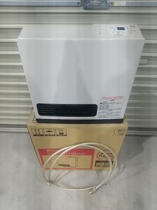 リンナイ ガスファンヒーター RC-N203E ガスコード2m付属 中古品実働 都市ガス 12A 13A Rinnai