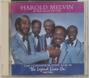 帯付CD ● HAROLD MELVIN & the blue notes / THE COMMEMORATIVE ALBUM THE LEGEND LIVES ON