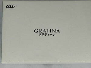 09878 GRATINA グラティナ KYF42SLA/ライトブルー AU 携帯電話 開封未使用品