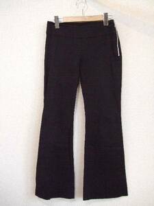 PROPORTION BODYDRESSING黒ブーツカットパンツ（USED）41413