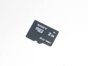 動作保証！送料無料！SONY microSD 2GB