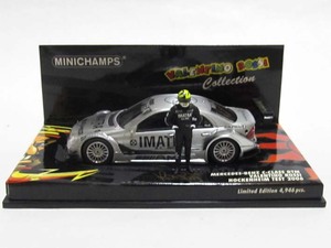 A★PMA 1/43 ★ メルセデス ベンツ Cクラス DTM 2006ホッケンハイムテスト バレンティーノ.ロッシ フィギュア付 ★