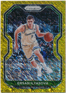 Ersan Ilyasova NBA 2020-21 Panini Prizm Gold Shimmer Prizm 10/10 ゴールドプリズム イルヤソバ ラストナンバー