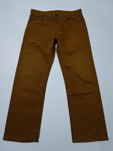 ●リーバイス LEVIS ボトム パンツ W31 505 革パッチ ●0703●