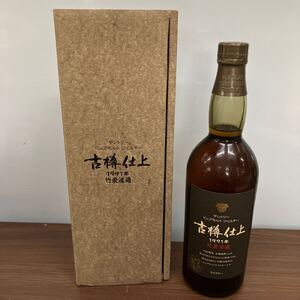 【未開栓】SUNTORY サントリー ピュアモルト 古樽仕上 1991年 竹炭濾過 ウイスキー 750ml 43％ 箱付 アルコール 飲料 食品