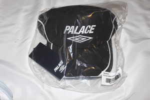 PALACE UMBRO 6-PANEL CAP BLACK パレス アンブロ キャップ