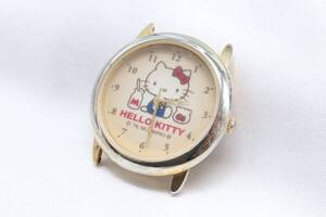 【W202-20】動作品 電池交換済 SANRIO HELLO KITTY サンリオ ハローキティ 腕時計 フェイスのみ レディース【送料全国一律185円】