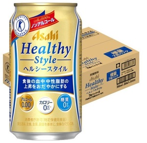 【送料込：特定保健用食品 (トクホ) 】アサヒ ヘルシースタイル ノンアルコール 350ml × 24本 カロリーゼロ・糖質ゼロ　消費期限25年3月