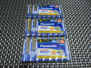 ☆激安 必需品！新品未開封 パナソニック(Panasonic) EVOLTA エボルタ乾電池 単4形 8本×3 24本(*^^)v