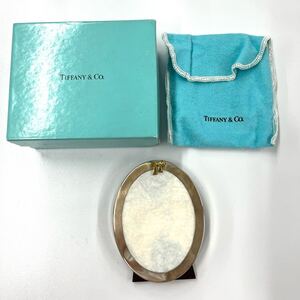 M236 写真立て TIFFANY&Co ティファニー 925刻印 フォトフレーム 写真入れ 枠縁部分 縦約10cm 横約7.8cm 中古