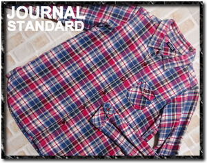 ★JOURNAL STANDARD　ジャーナルスタンダード　チェックネルシャツ★